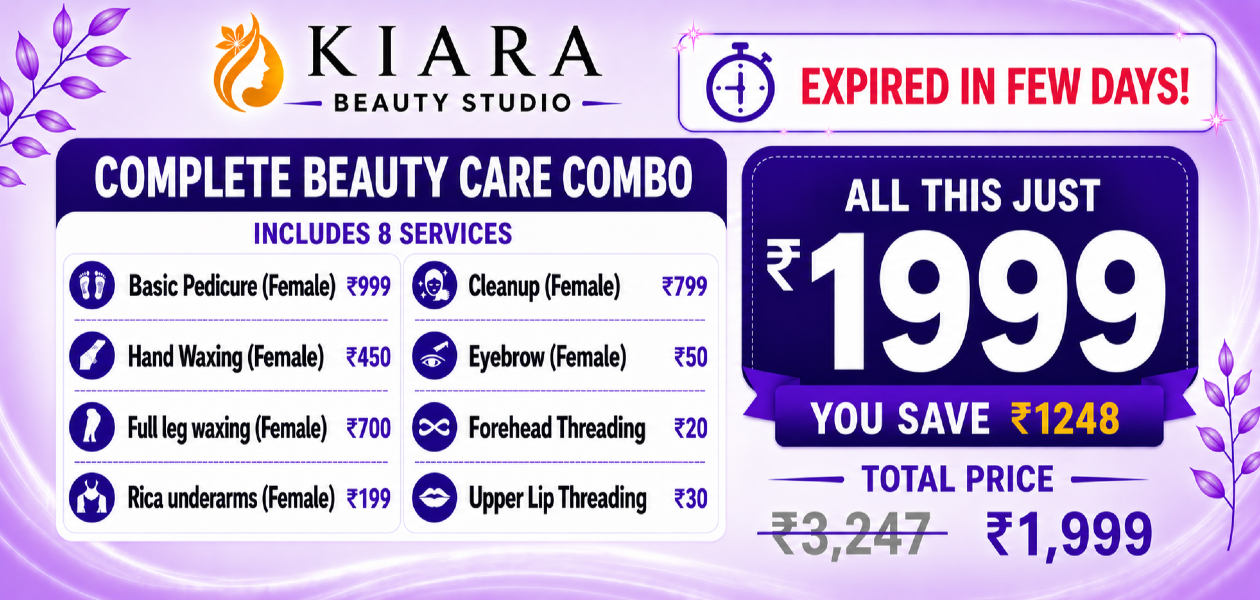 Kiara salon Aug Offer 2