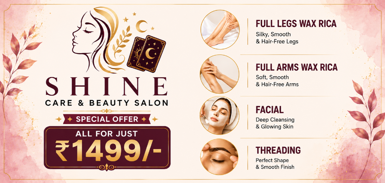 Shine Care Salon 2nd Offer Aug 