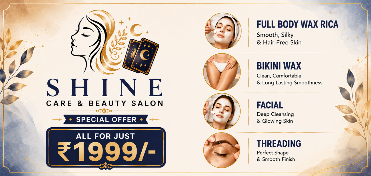 Shine Care Salon 3rd Offer Aug 